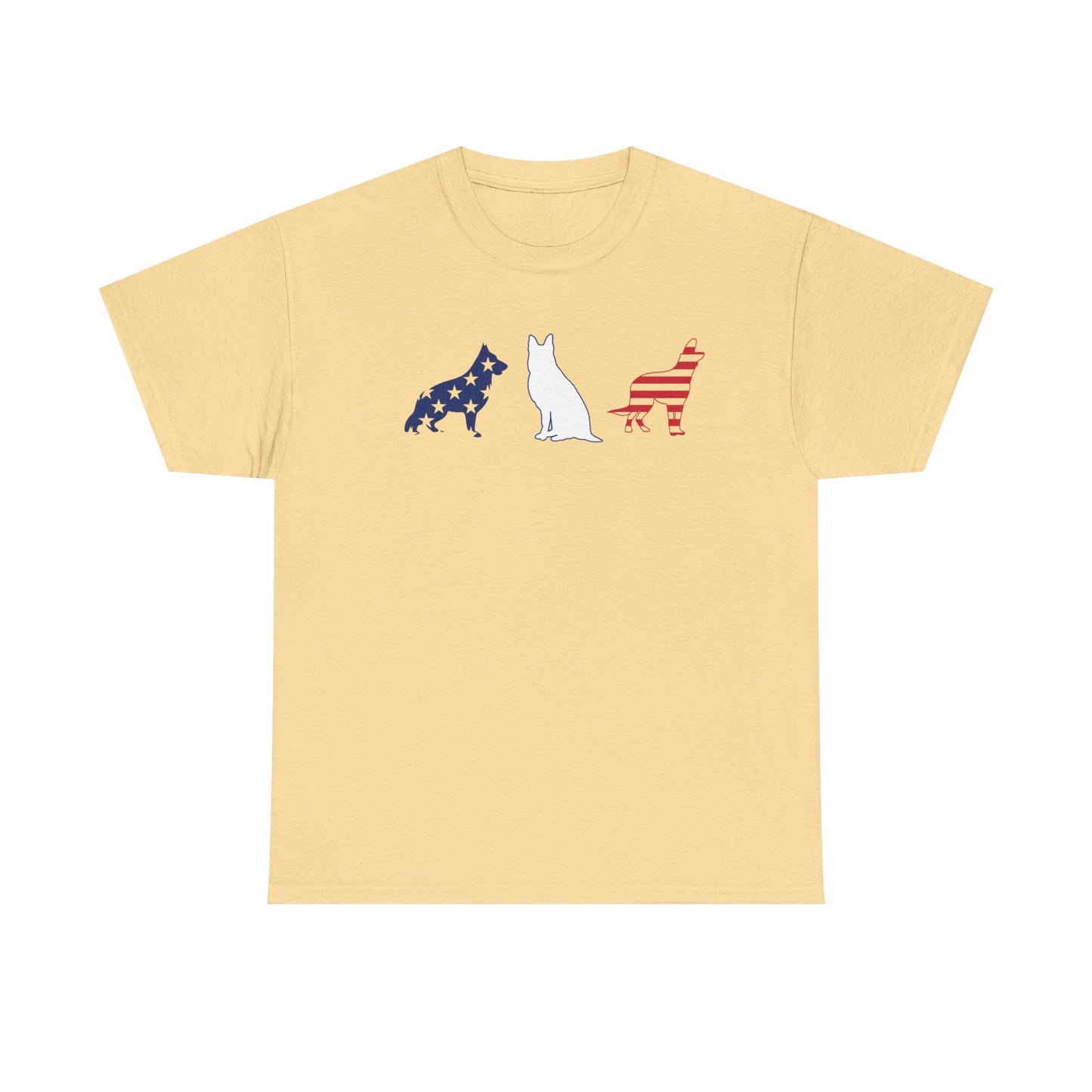Cat and Dog Silhouette Tee - Unisex T-Shirt, Pet Lover Gift, Casual Wear, Animal Lover Style, Everyday Comfort