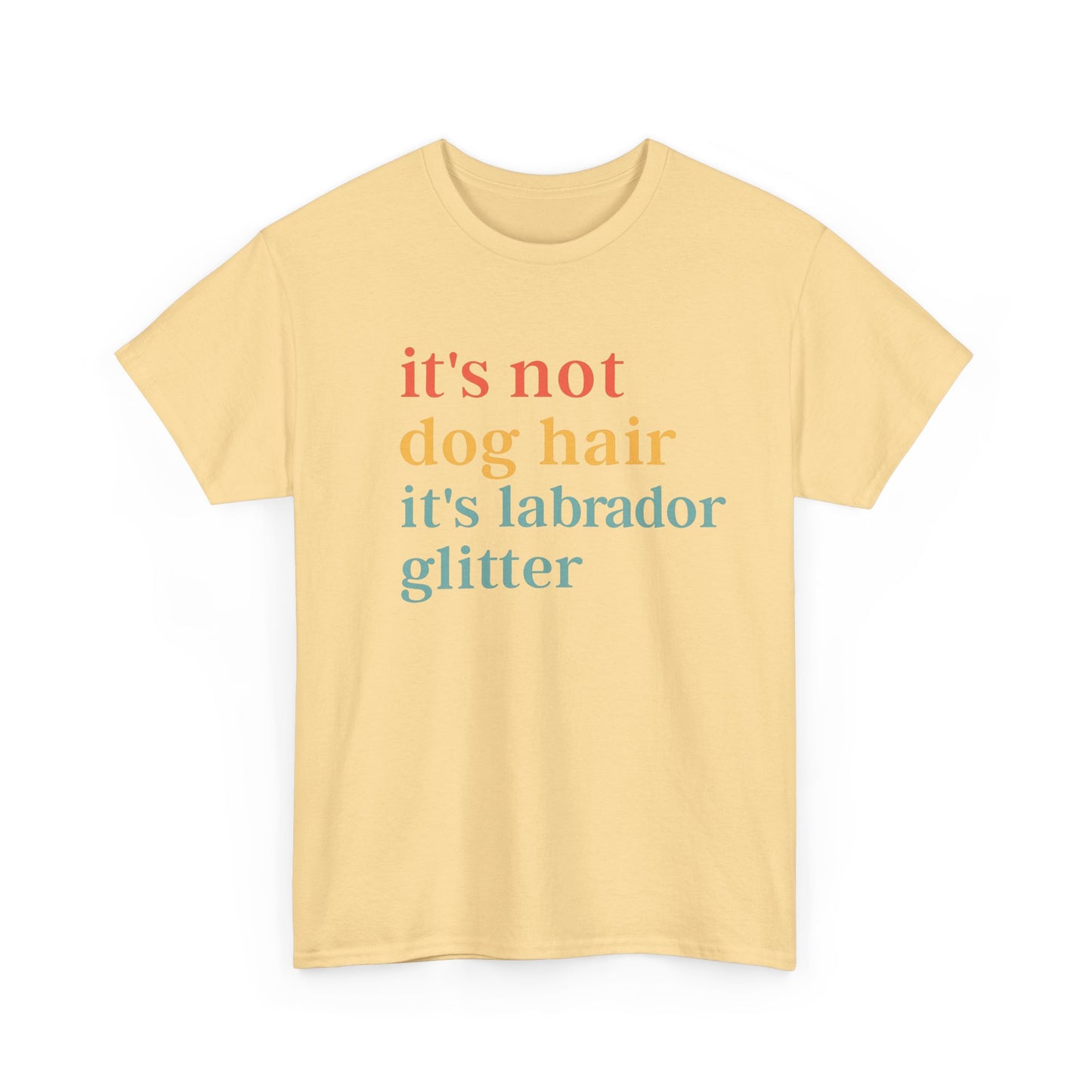 Heavy cotton - Labrador Glitter Tee
