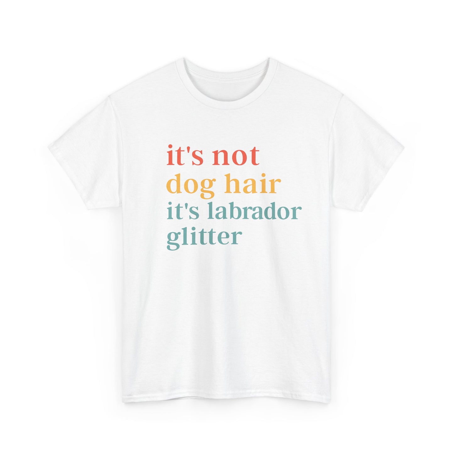 Heavy cotton - Labrador Glitter Tee