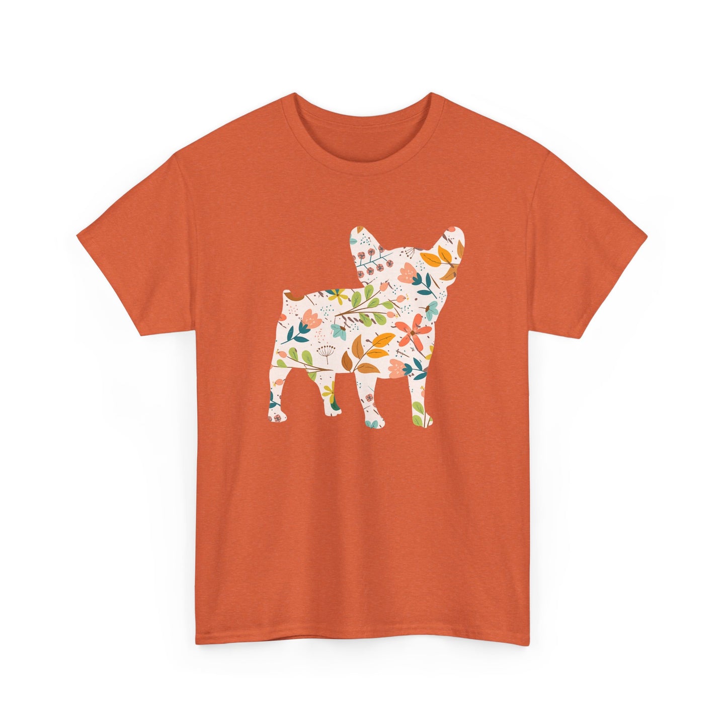 Heavy Cotton - Floral Frenchie Tee