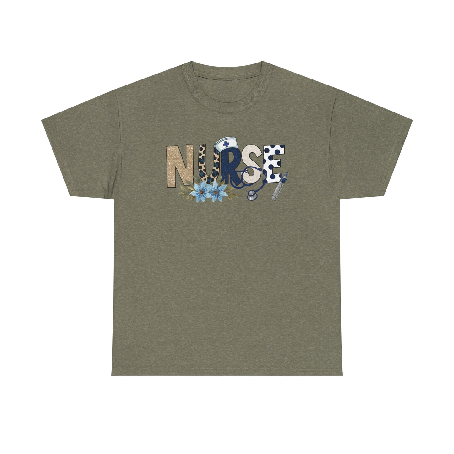 Heavy Cotton- Nurse Scope + Stick Tee