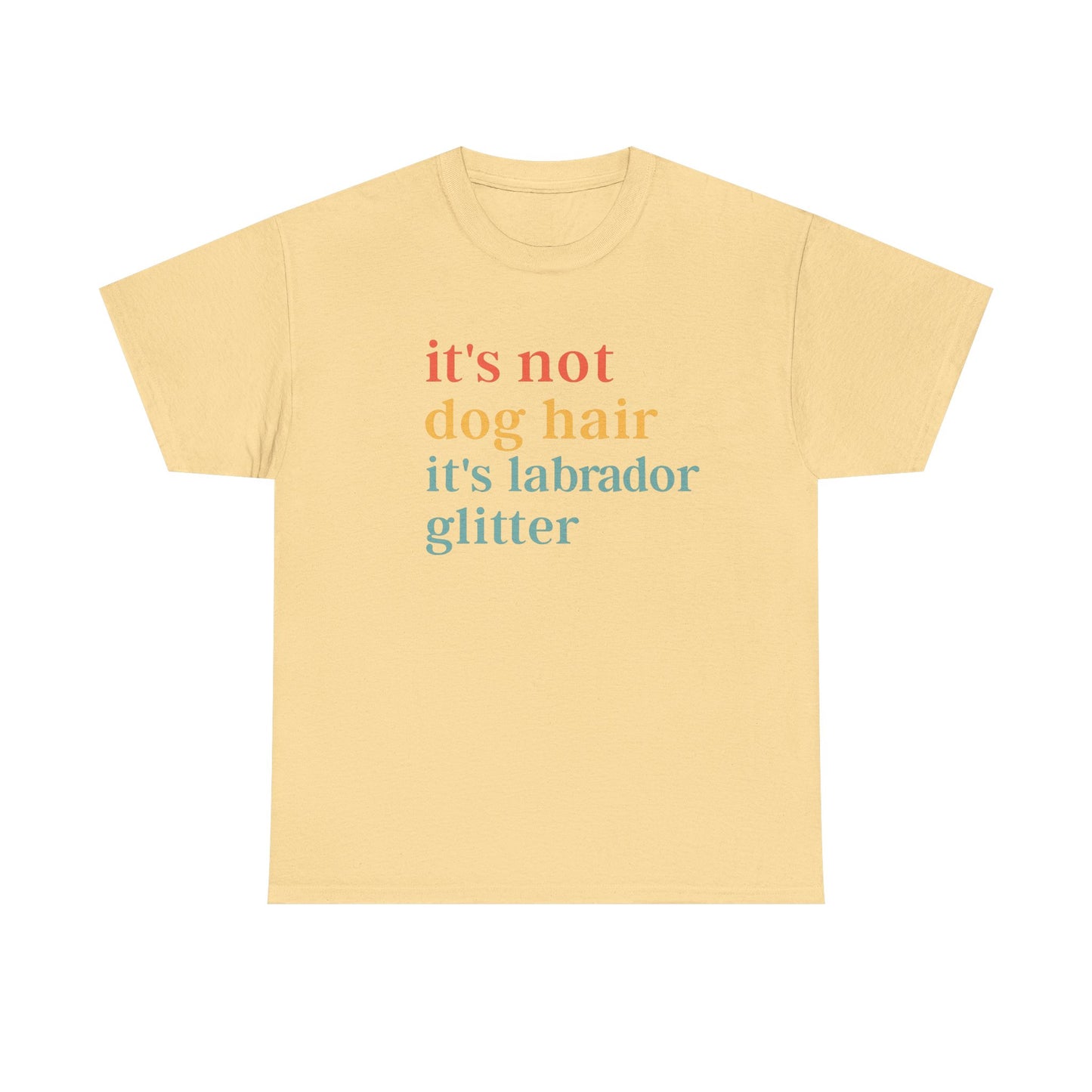 Heavy cotton - Labrador Glitter Tee
