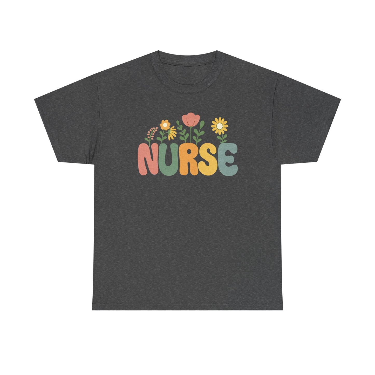 Heavy Cotton - Nurse Flower Tee