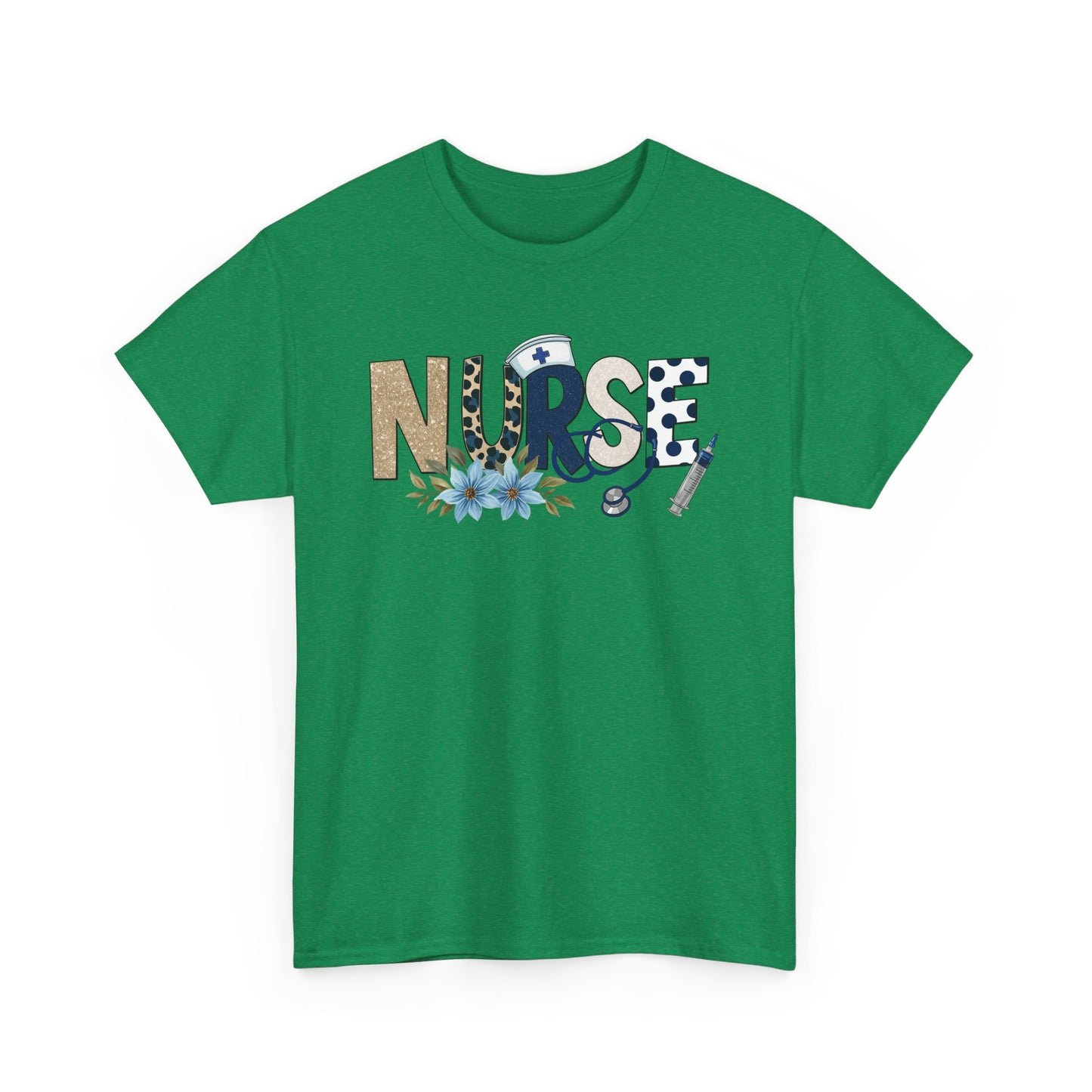 Heavy Cotton- Nurse Scope + Stick Tee