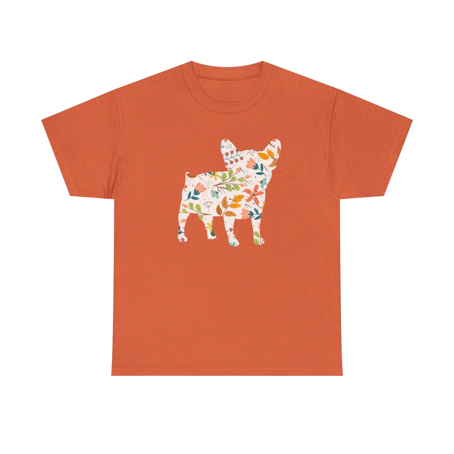 Heavy Cotton - Floral Frenchie Tee