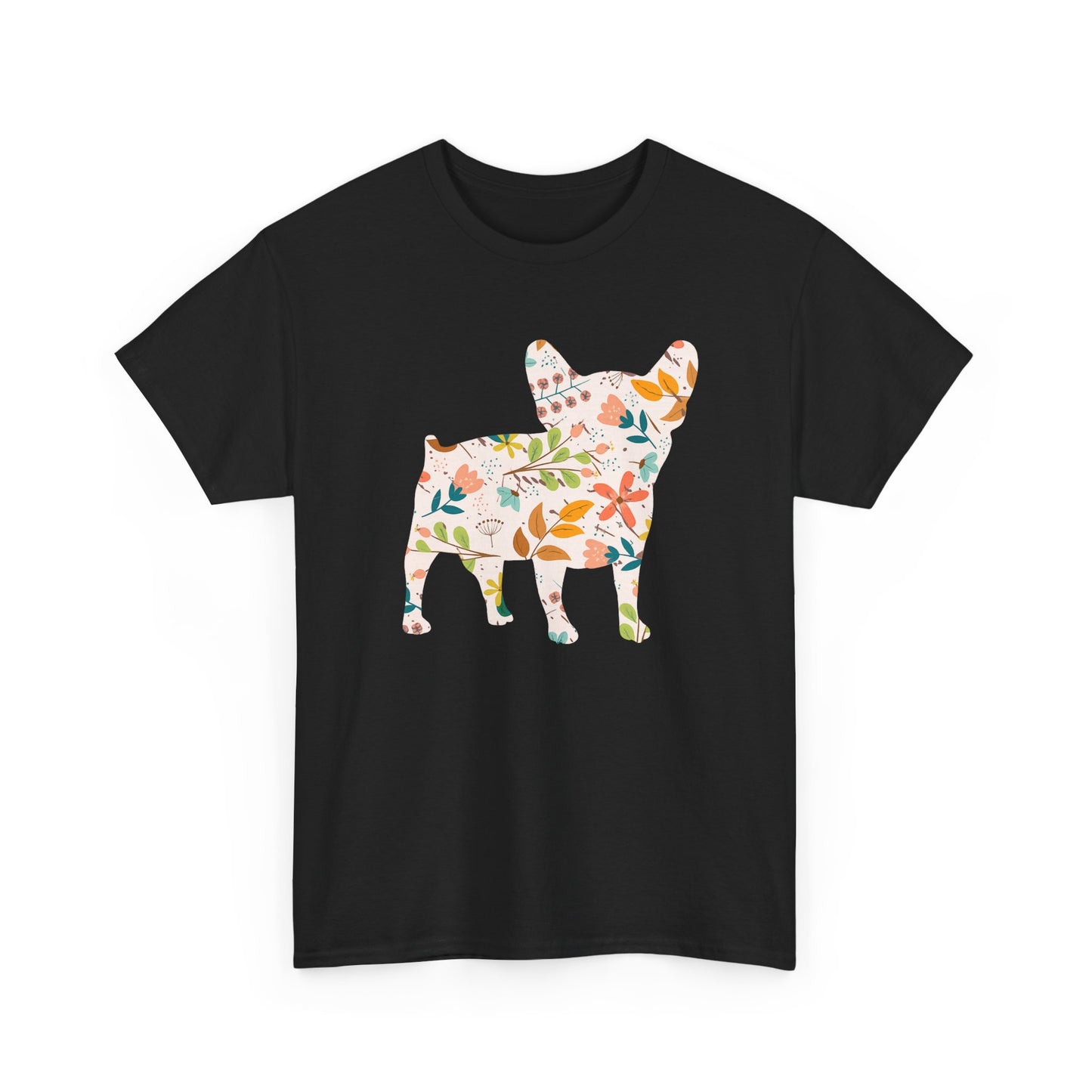 Heavy Cotton - Floral Frenchie Tee