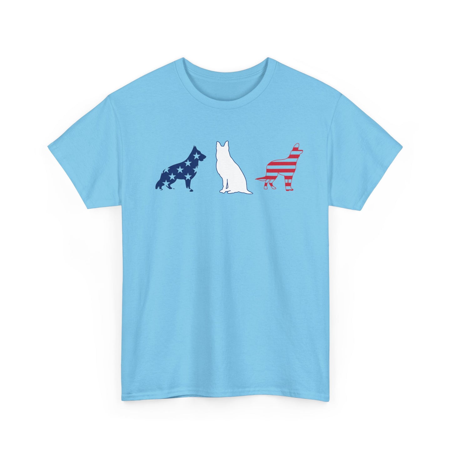 Cat and Dog Silhouette Tee - Unisex T-Shirt, Pet Lover Gift, Casual Wear, Animal Lover Style, Everyday Comfort