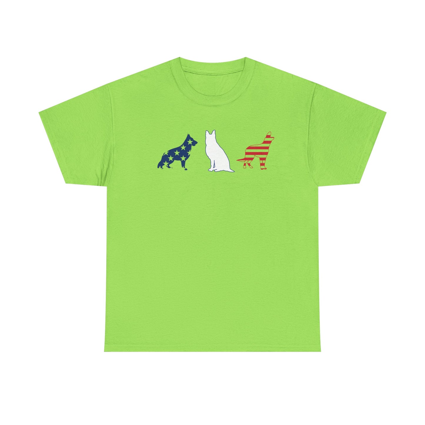 Cat and Dog Silhouette Tee - Unisex T-Shirt, Pet Lover Gift, Casual Wear, Animal Lover Style, Everyday Comfort