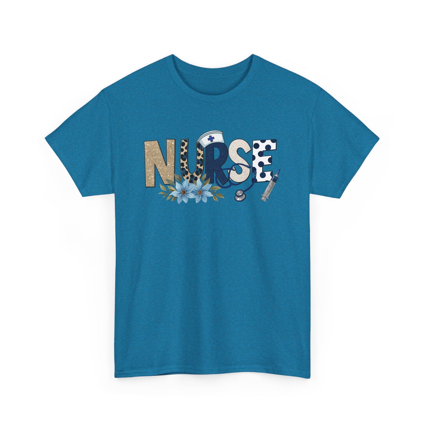 Heavy Cotton- Nurse Scope + Stick Tee