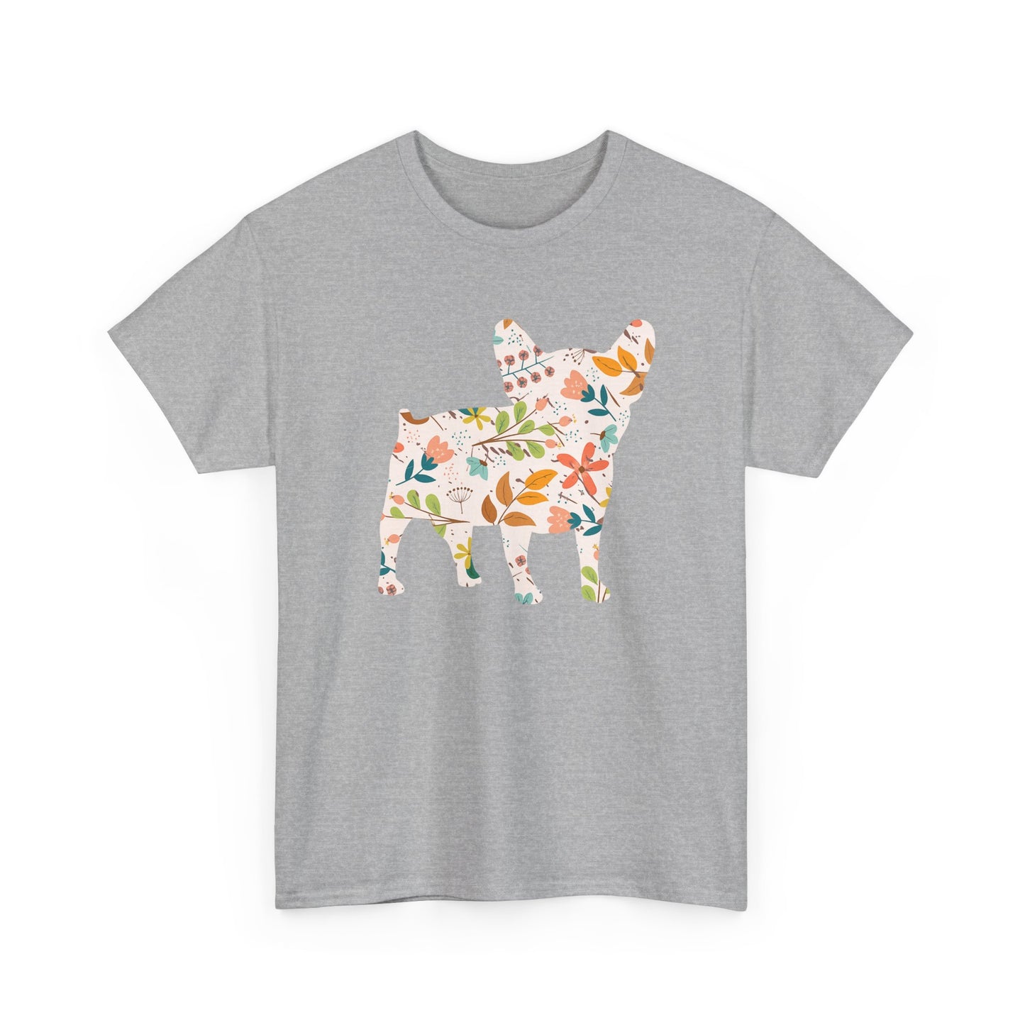 Heavy Cotton - Floral Frenchie Tee