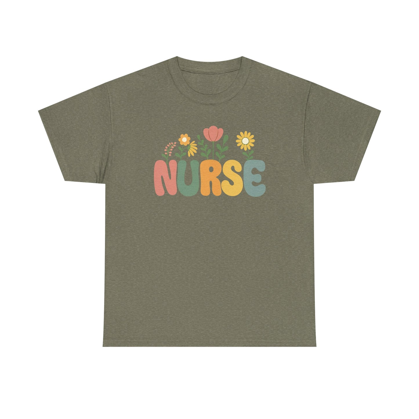 Heavy Cotton - Nurse Flower Tee