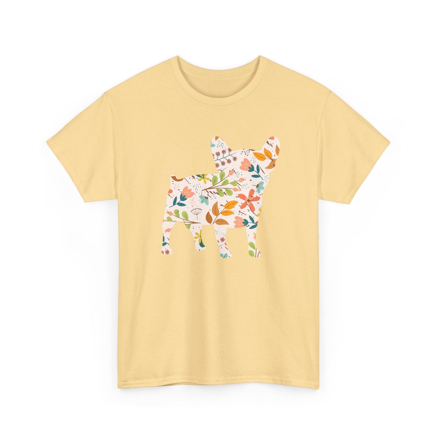 Heavy Cotton - Floral Frenchie Tee
