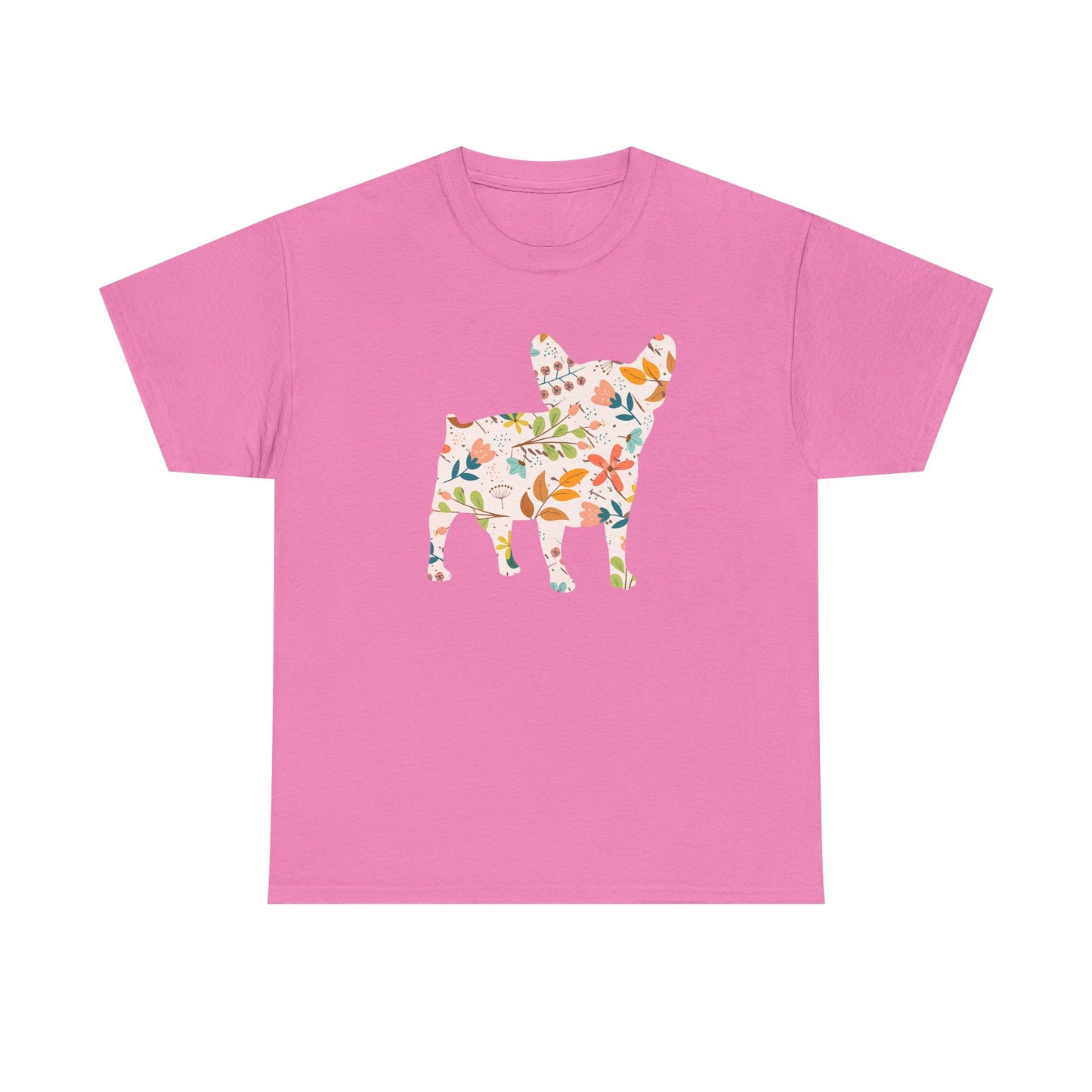 Heavy Cotton - Floral Frenchie Tee