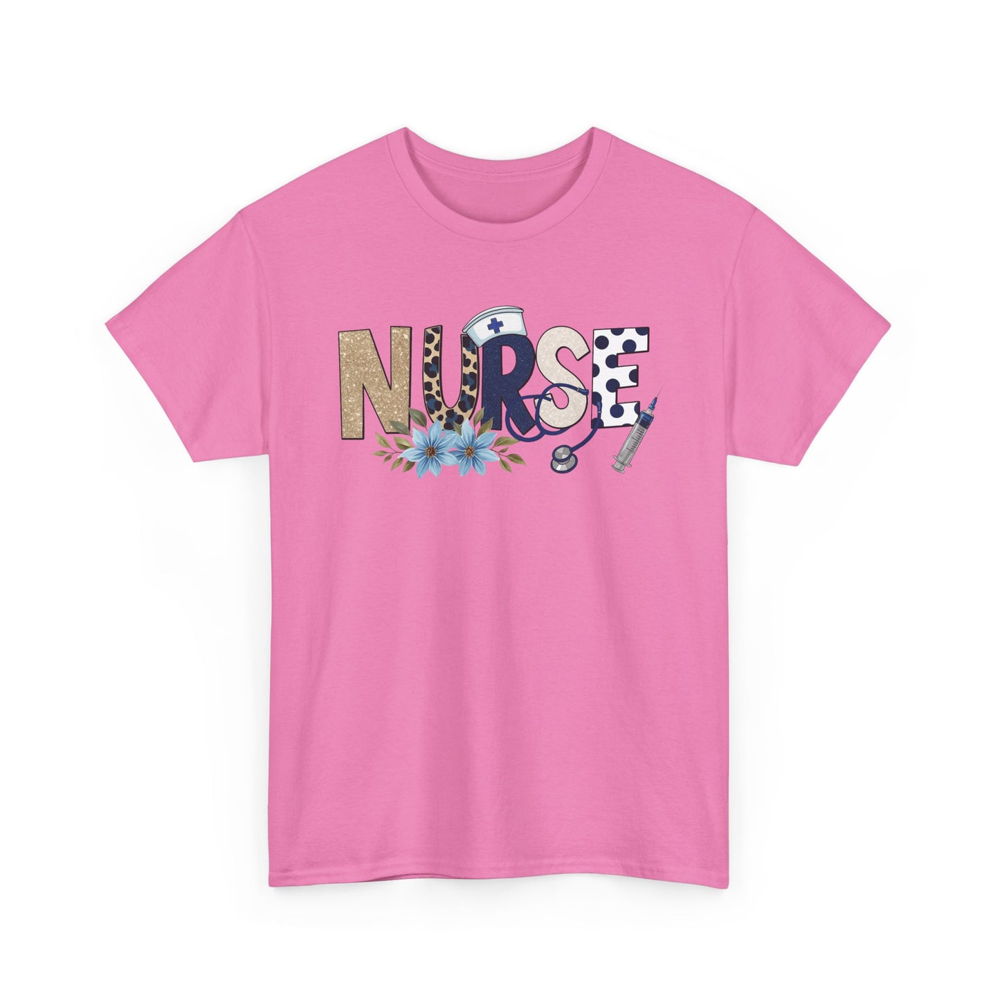 Heavy Cotton- Nurse Scope + Stick Tee