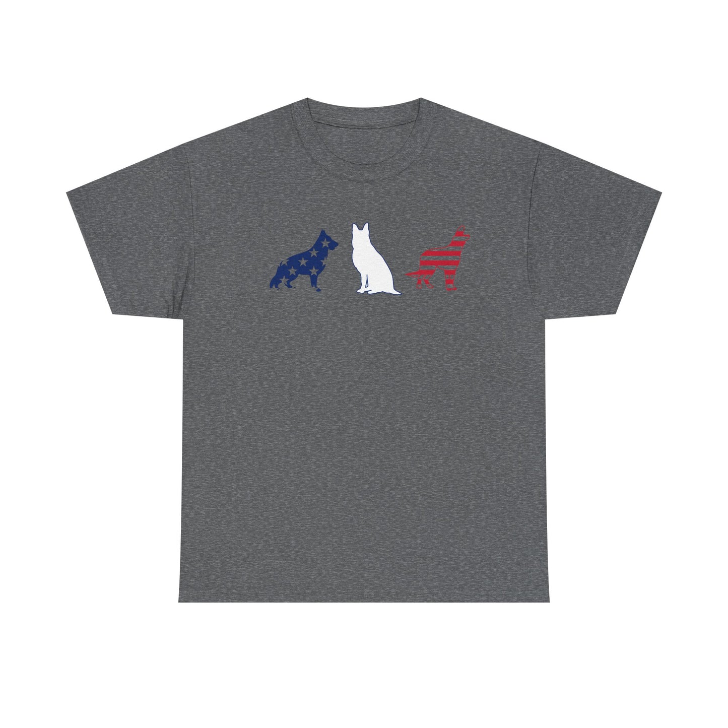 Cat and Dog Silhouette Tee - Unisex T-Shirt, Pet Lover Gift, Casual Wear, Animal Lover Style, Everyday Comfort
