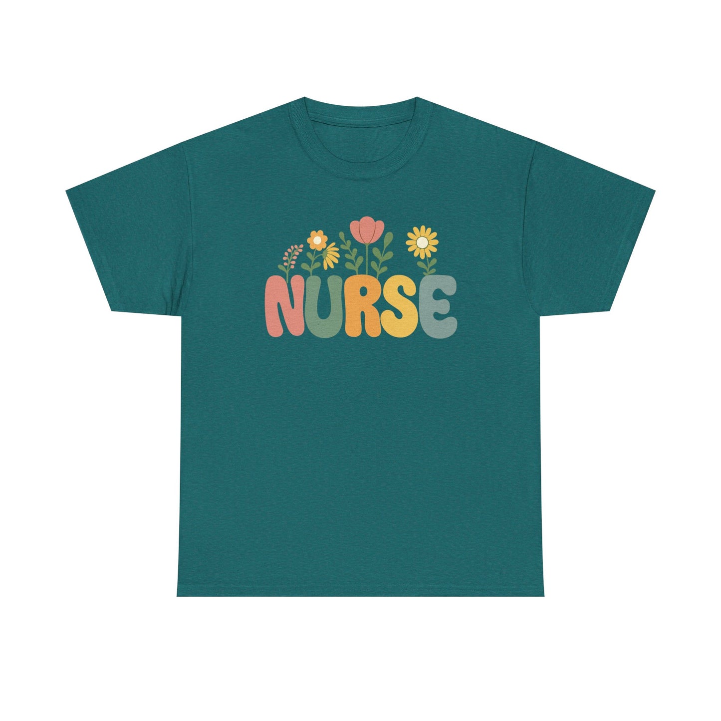 Heavy Cotton - Nurse Flower Tee