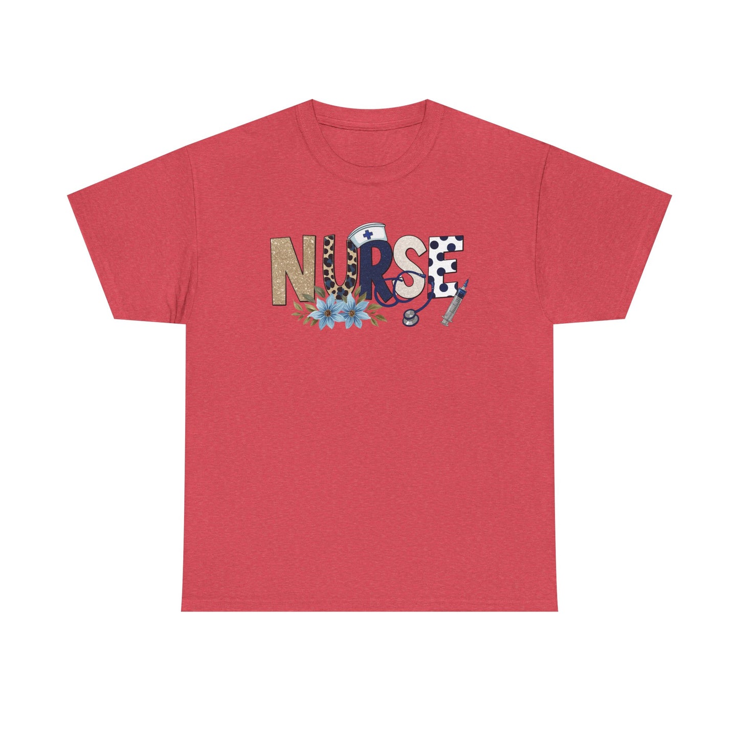 Heavy Cotton- Nurse Scope + Stick Tee