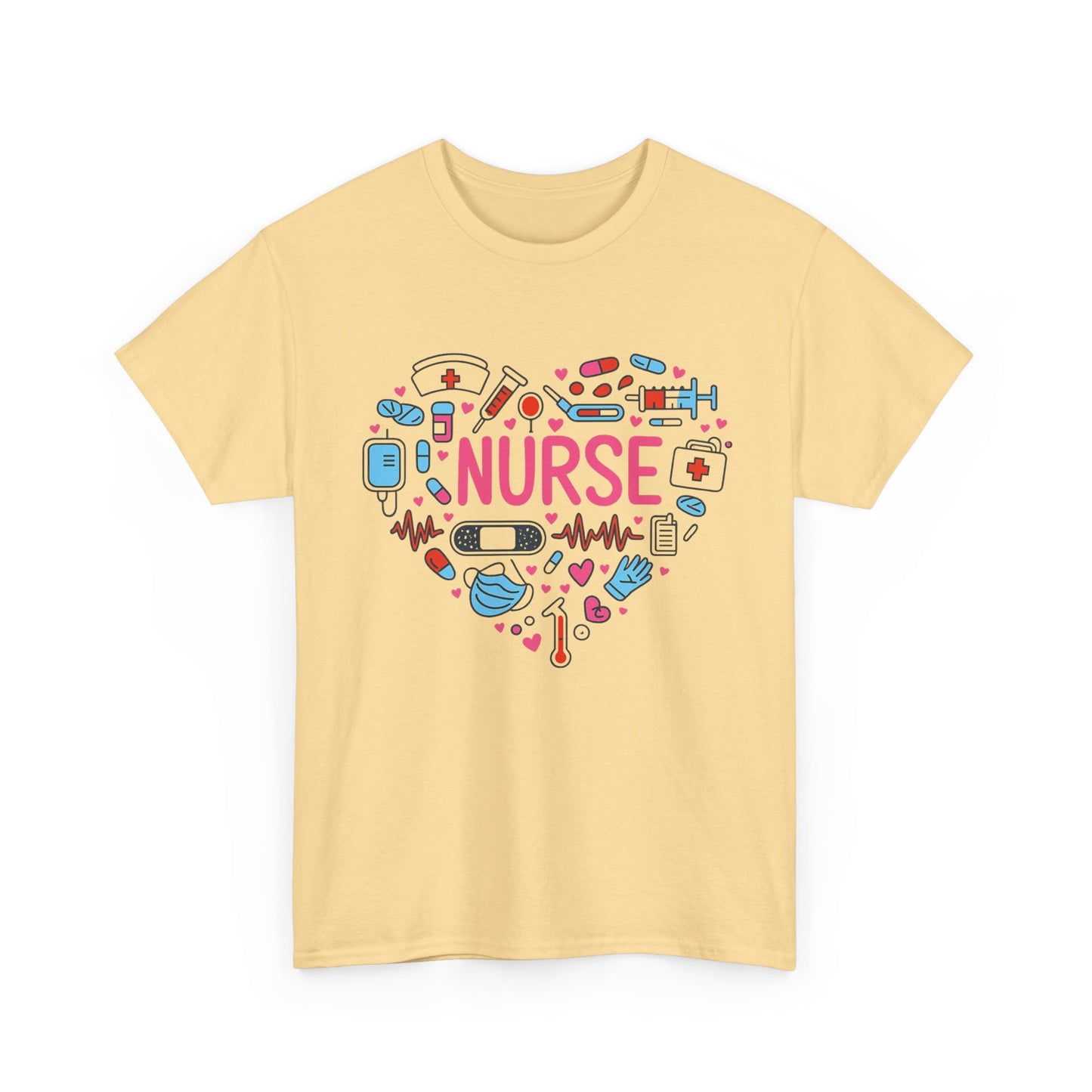 Heavy Cotton - Nurse Heart Tee