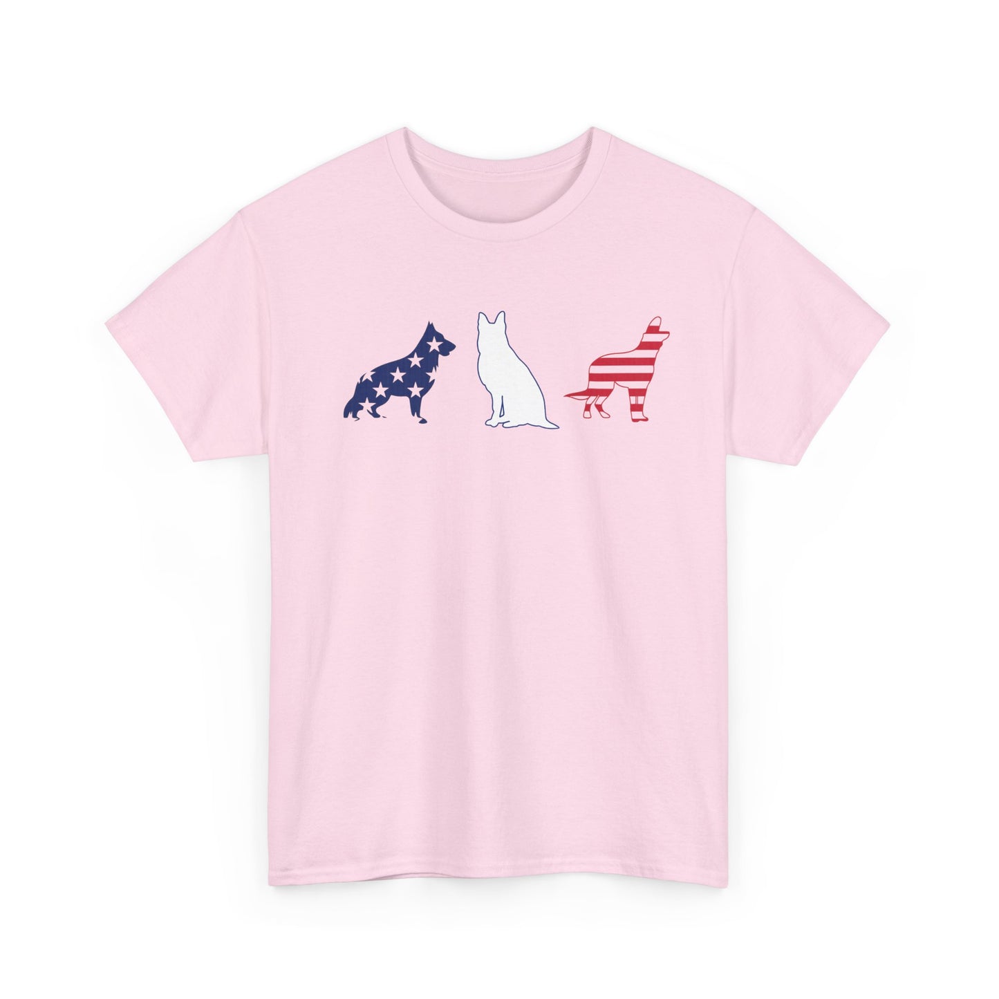 Cat and Dog Silhouette Tee - Unisex T-Shirt, Pet Lover Gift, Casual Wear, Animal Lover Style, Everyday Comfort