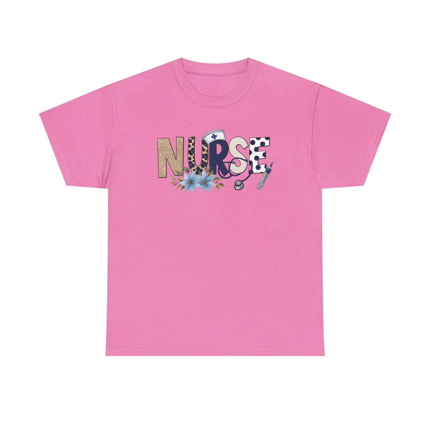 Heavy Cotton- Nurse Scope + Stick Tee