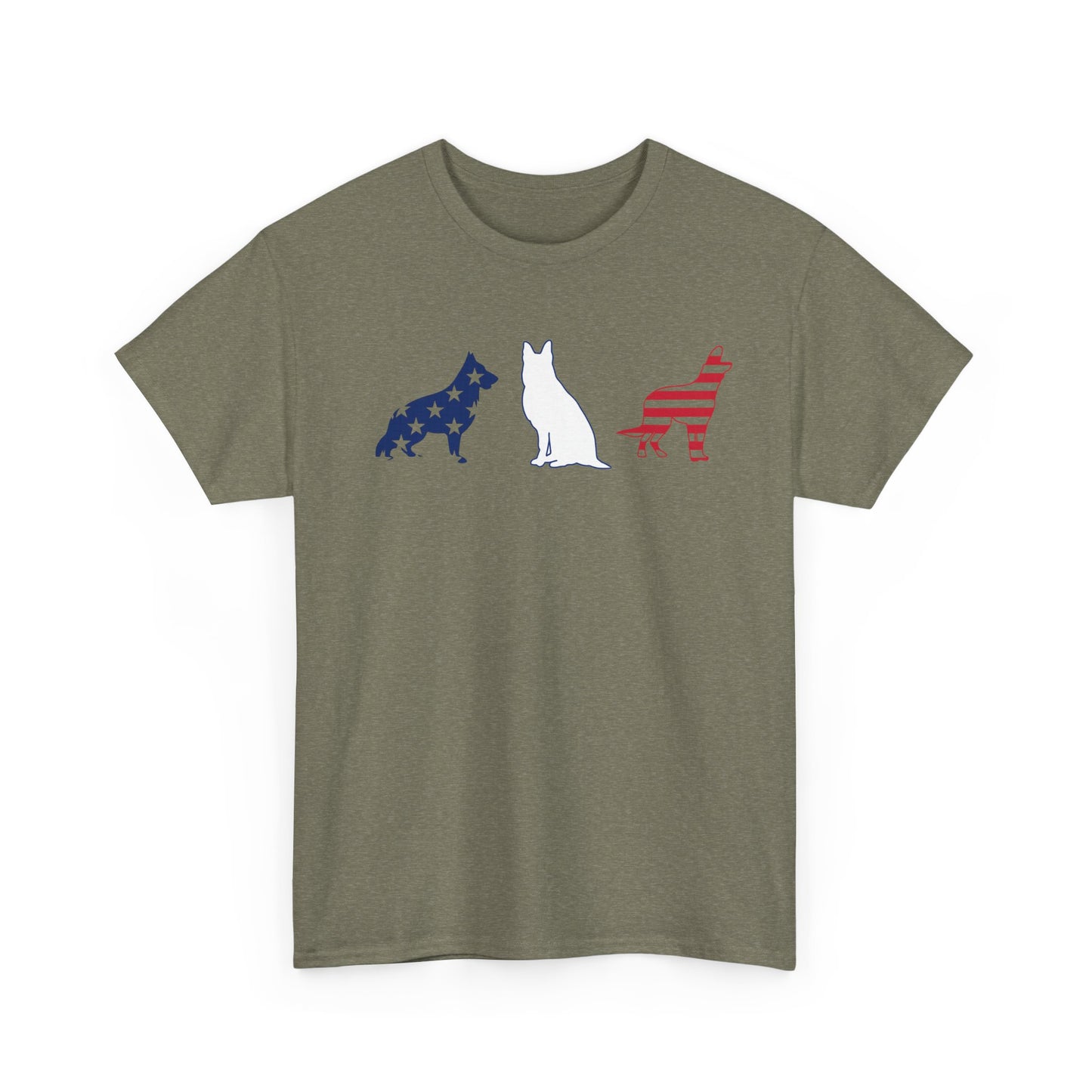 Cat and Dog Silhouette Tee - Unisex T-Shirt, Pet Lover Gift, Casual Wear, Animal Lover Style, Everyday Comfort