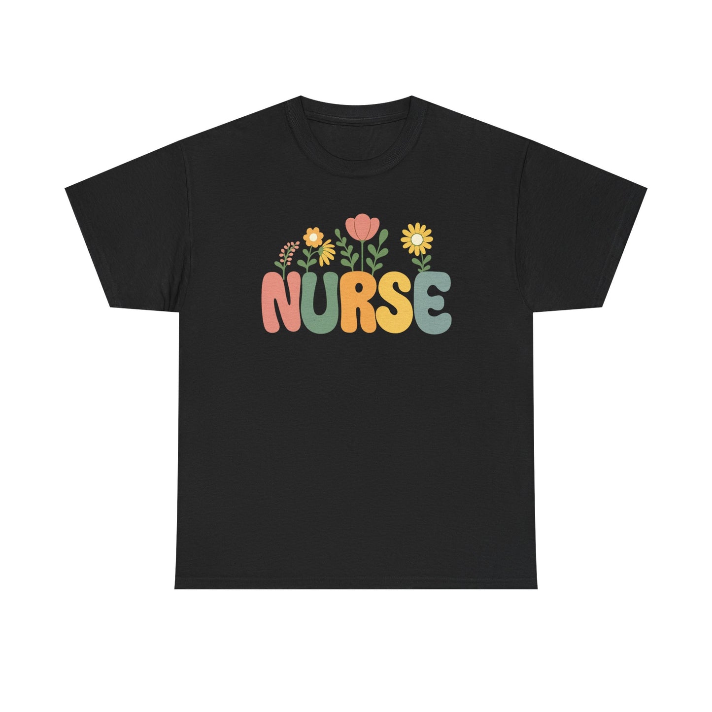 Heavy Cotton - Nurse Flower Tee