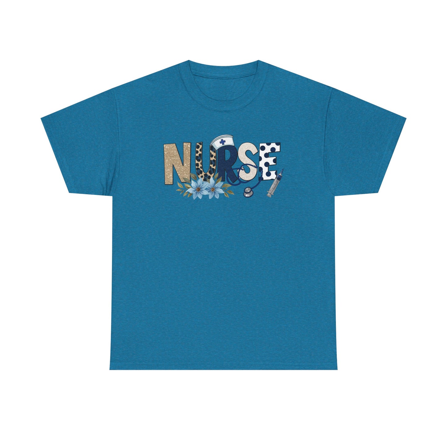 Heavy Cotton- Nurse Scope + Stick Tee