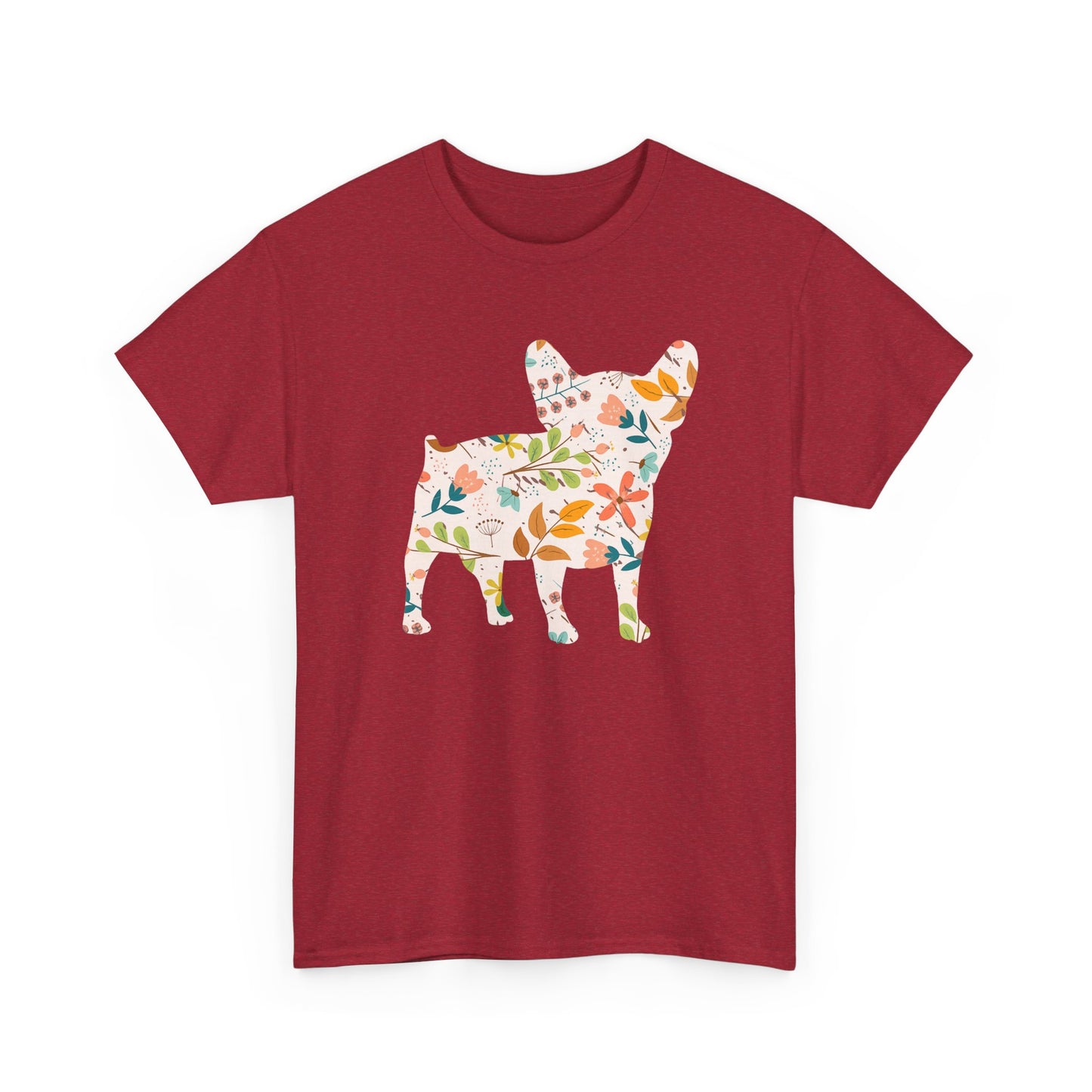 Heavy Cotton - Floral Frenchie Tee