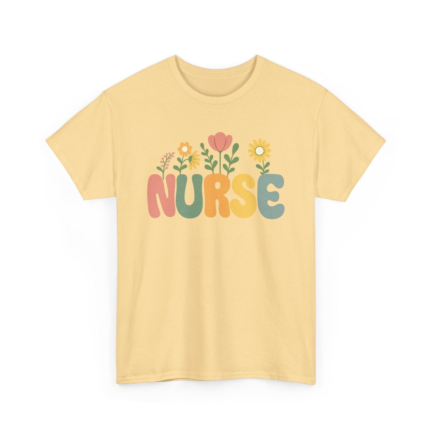 Heavy Cotton - Nurse Flower Tee