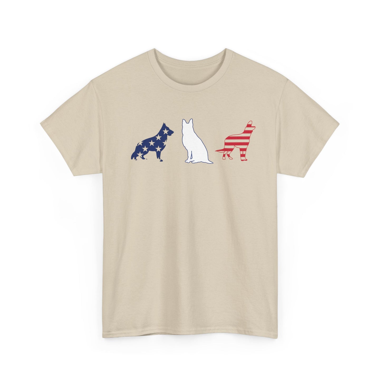Cat and Dog Silhouette Tee - Unisex T-Shirt, Pet Lover Gift, Casual Wear, Animal Lover Style, Everyday Comfort