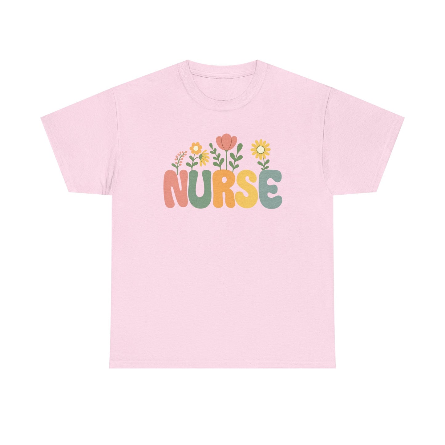 Heavy Cotton - Nurse Flower Tee