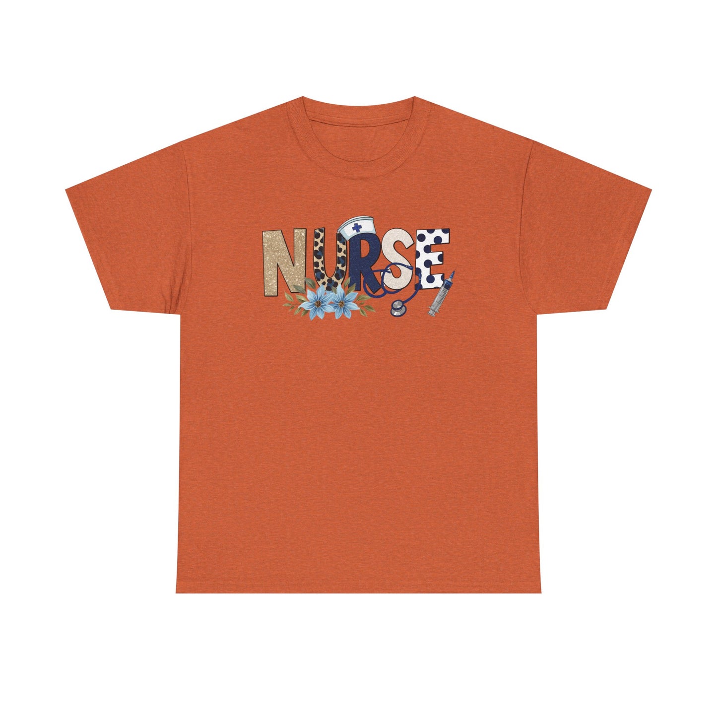 Heavy Cotton- Nurse Scope + Stick Tee