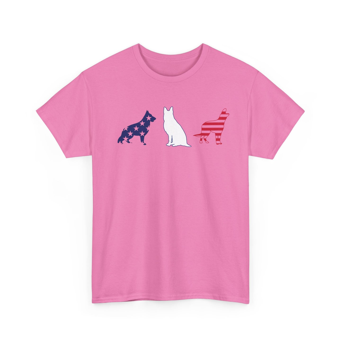 Cat and Dog Silhouette Tee - Unisex T-Shirt, Pet Lover Gift, Casual Wear, Animal Lover Style, Everyday Comfort