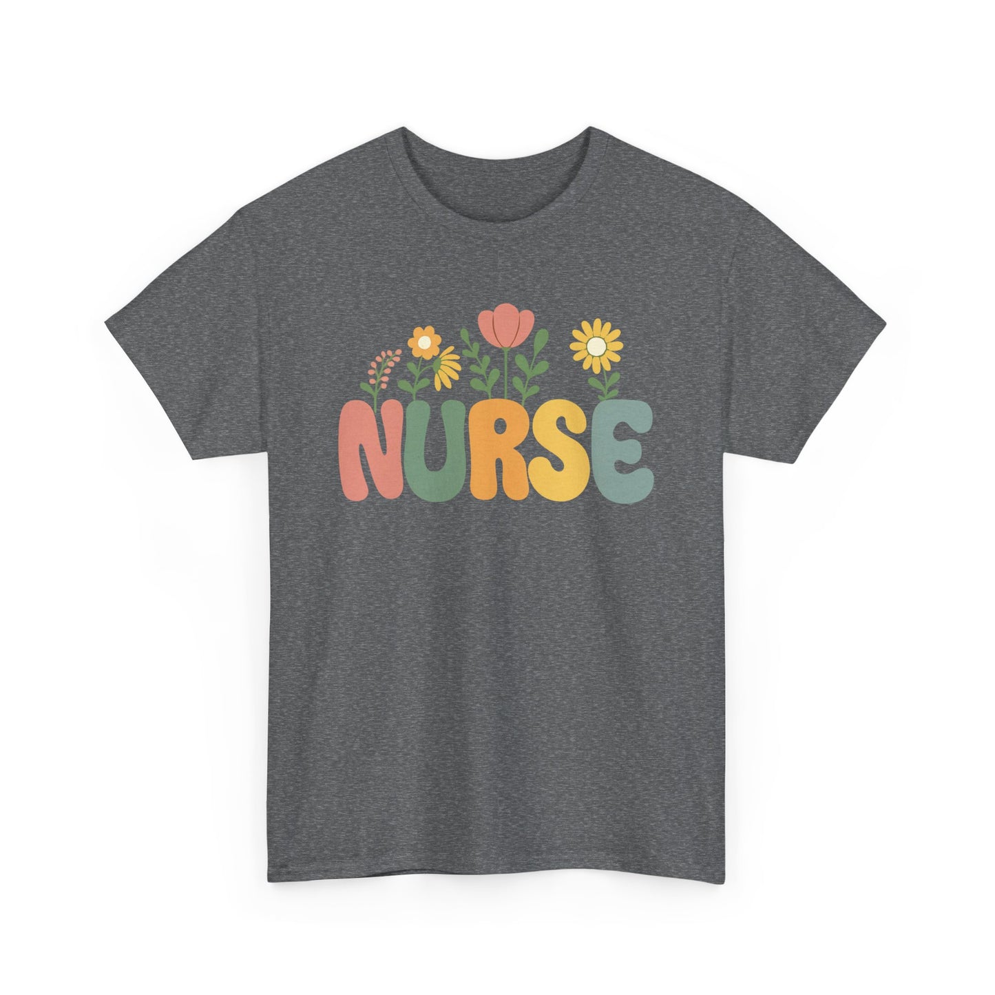 Heavy Cotton - Nurse Flower Tee