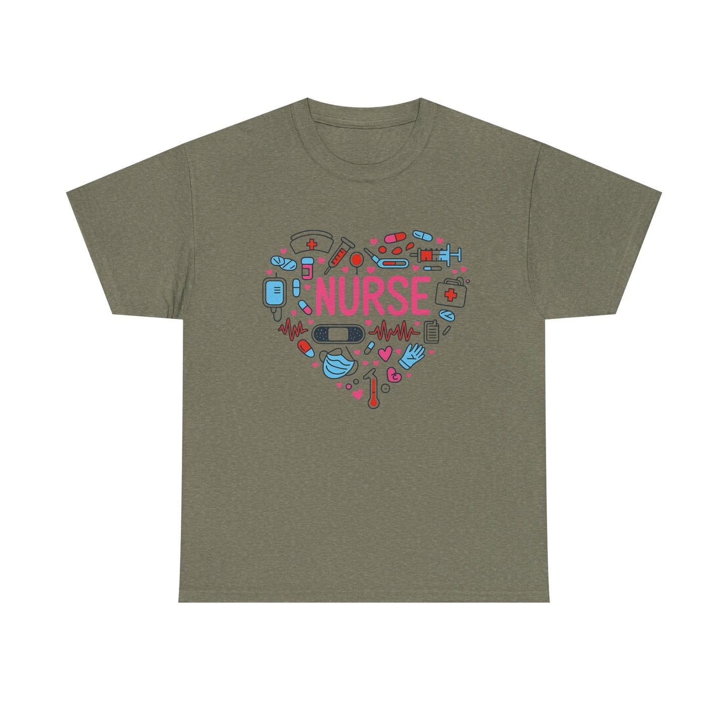 Heavy Cotton - Nurse Heart Tee