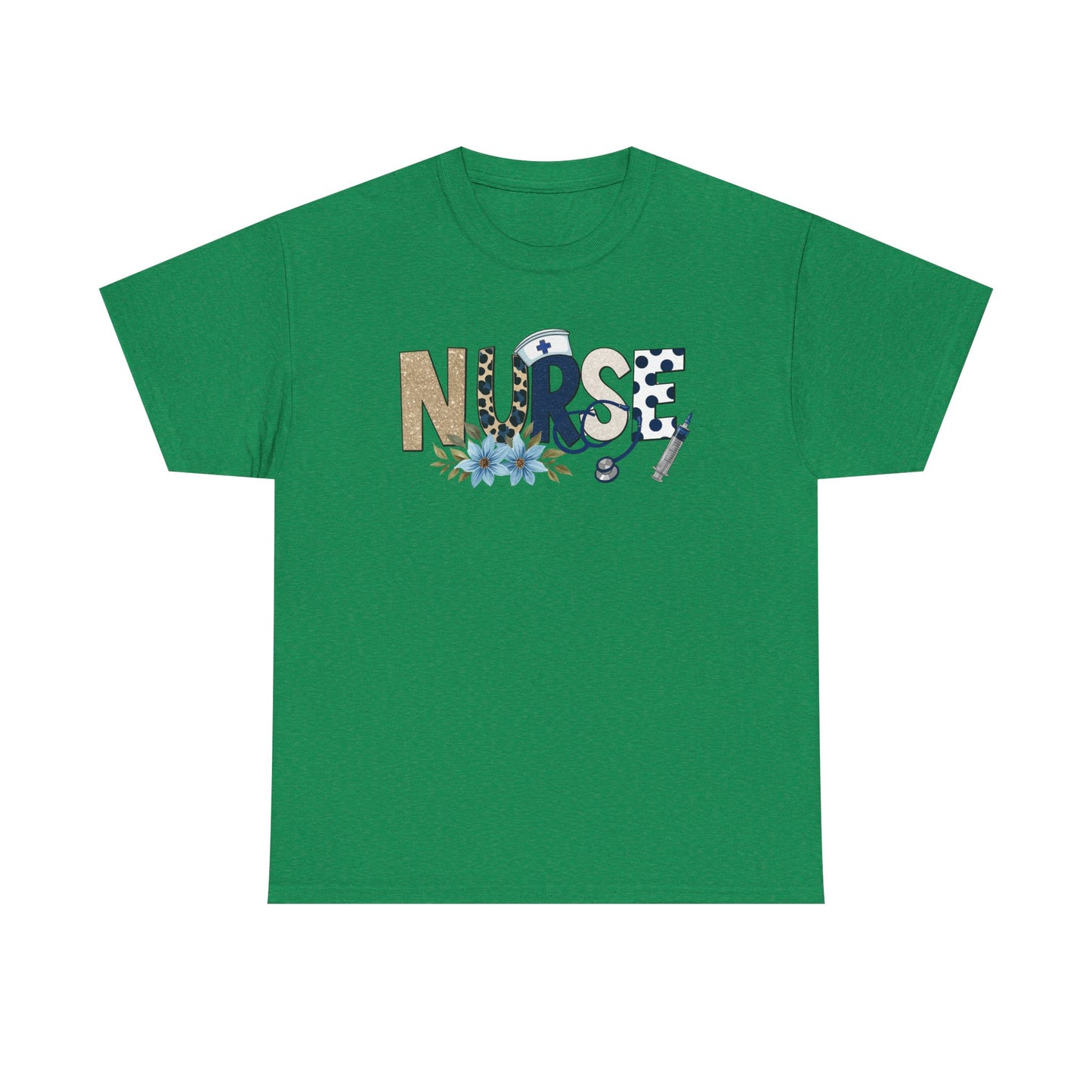 Heavy Cotton- Nurse Scope + Stick Tee
