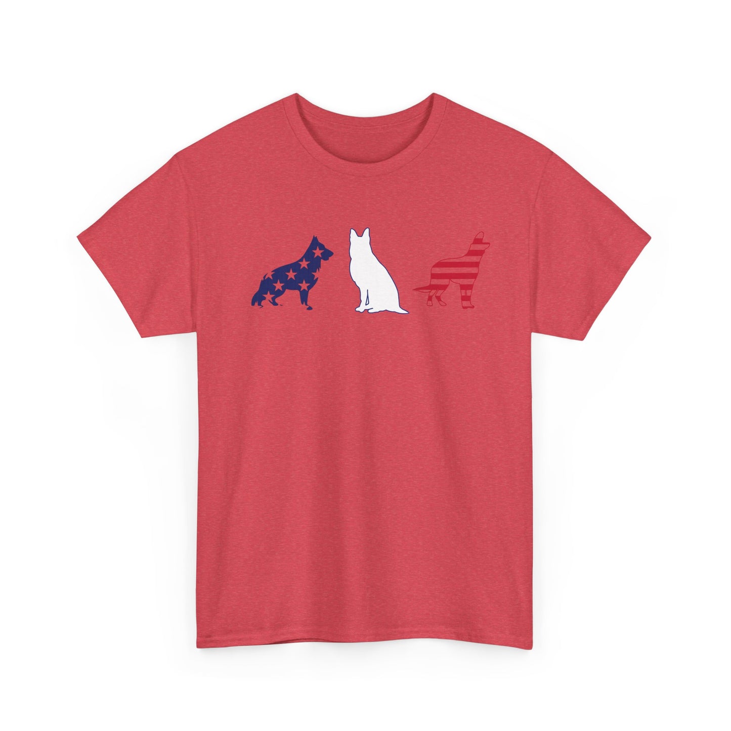 Cat and Dog Silhouette Tee - Unisex T-Shirt, Pet Lover Gift, Casual Wear, Animal Lover Style, Everyday Comfort