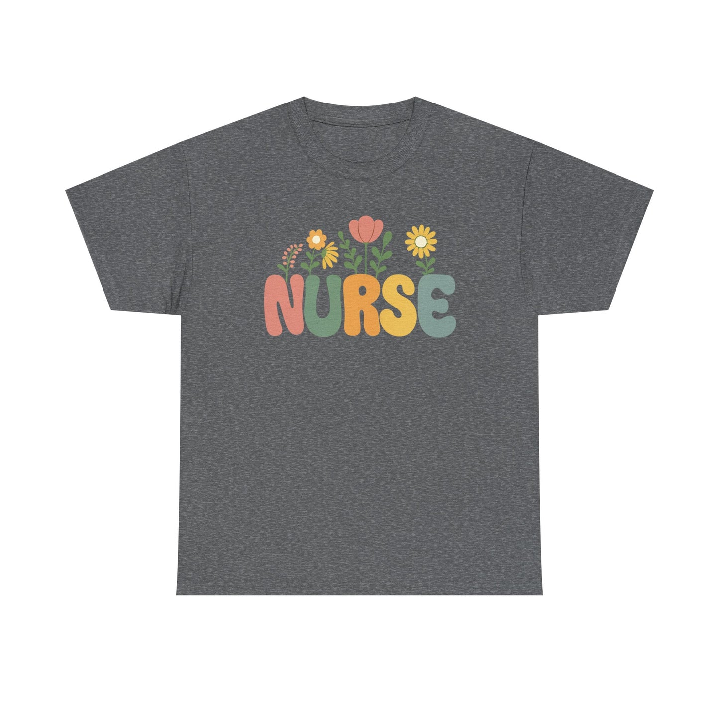 Heavy Cotton - Nurse Flower Tee