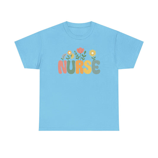 Heavy Cotton - Nurse Flower Tee