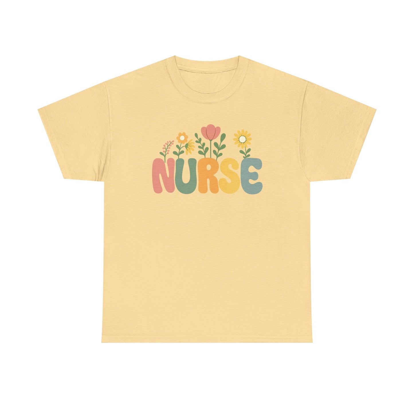 Heavy Cotton - Nurse Flower Tee