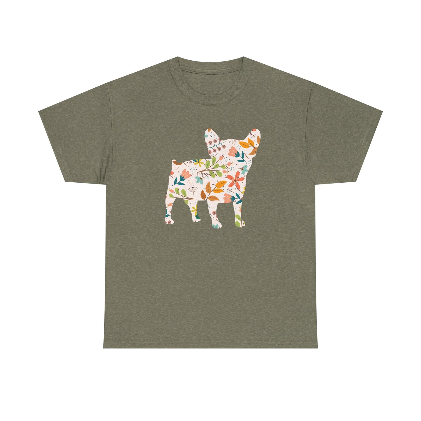 Heavy Cotton - Floral Frenchie Tee
